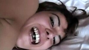 This French Beurette gets her ass pounded hard in a raw voyeur sex tape.