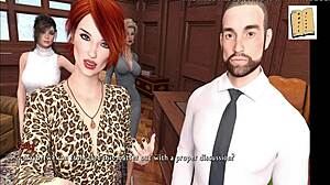 Chick Route With Big Ass In 3D