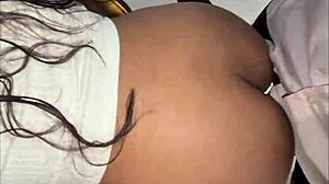 College girl visits her teachers office for a chat