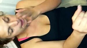 Intense blowjob session featuring deep cock sucking and oral pleasure