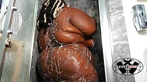 Ssbbw Thee Drippp Enjoys A Relaxing Shower Promo