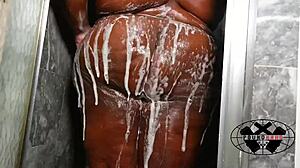 Ssbbw Thee Drippp Enjoys A Relaxing Shower Promo