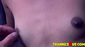 trannies r us - wild play with asian shemale