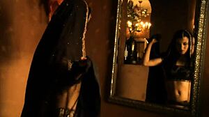 Asian Dancer Strips Nude in Exotic Solo Performance!