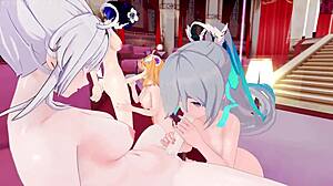 Honkai Impact 3rd Valkyries Celebrate with Steamy DoggyStyle Action.