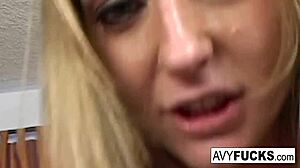 Busty Avy gets her pussy pounded hard 😍