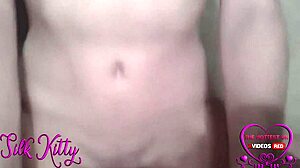 Young amateur couple engages in bareback sex in various poses