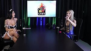 Kyra Sheer Red Records First Anal with Dwarf Actor