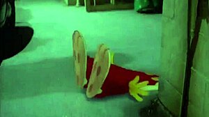 my hot teacher steps on me with big tits in bondage