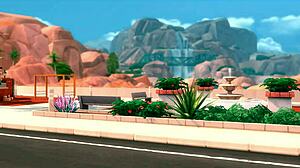 the sims 4 couple exploring 3d hentai sex