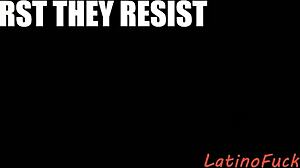 straightish latinos enrique mudu and james vip in wild gay anal trials