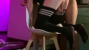 did you see her fuck him in the kitchen? playing with his ass and jerking his hole