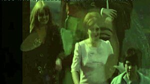 Vintage British Threesome With Hairy Europeans