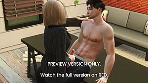 Mr. Perfectly Fine in 3D Hentai Preview at Office Work