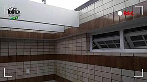 Experienced woman performs blowjob on tattooed young guy with big black cock!