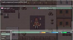 girl detective fighting old man and giant robot in steam city part 7