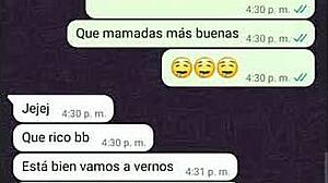 Hot Whatsapp With Latina Tati Leading To Fucking In Office With Monster Cock