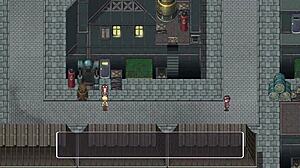 girl detective fighting old man and giant robot in steam city part 7