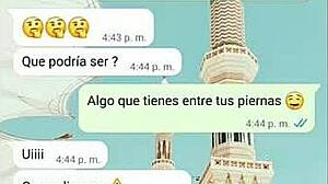 Hot Whatsapp With Latina Tati Leading To Fucking In Office With Monster Cock