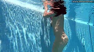 Hot Russian Jessica Lincoln In The Pool