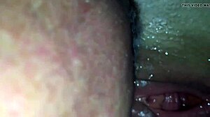 Squirting mature amateur in homemade high definition video