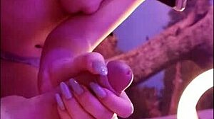 Redhot fox delivers juicy quickie fucking with moaning russian babe in homemade creampie.