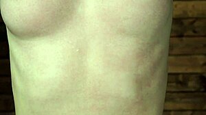 Bound Petite Brunette in Hogtie Suspension Endures Rough Dildo Pain and Choking Fetish!