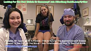 Clov - Naive Latina Stefania Mafra Joins Orgasm Research Inc Under Doctor Tampa at GirlsGoneGynoCom with Toys and Speculum.