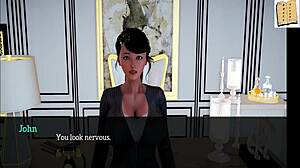 My new family cartoon features erotic brunette and redhead scenes.