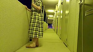 Milf Masturbates Outdoors!