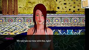 My new family cartoon features erotic brunette and redhead scenes.