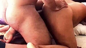 Short Clip of Latina Bent Over for Deep Doggystyle