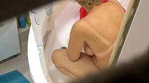 My wife says, 'Look at my big tits'