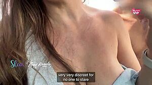 We Had Sex In The Middle Of The Street With Cars Going By. He Cum Inside My Milf Vagina Outdoors!