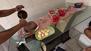 Behind scenes fun with an�nzinha and pitoco