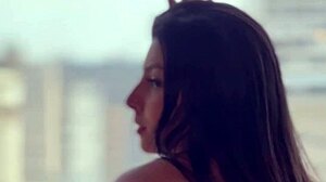 Teen Friends Invite Well-Endowed Guy for Group Pussy Eating in Swing Cabin - Bia Martins