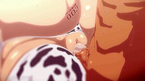 compilation of enticing hentai scenes with big tits and pussy sucking