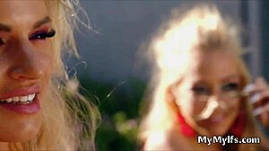 pool guy with milfs in bikini