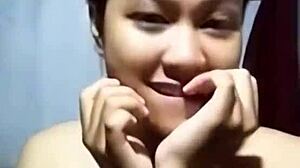 khmer girl takes a steamy shower, getting intimate with her desires