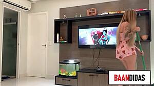 Brazilian Whore Provokes Me To Fuck Her Wet Pussy