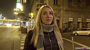 i'm amaris, 18, getting fucked in german scout casting