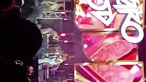 Salsa dance moves with sensual hip shakes