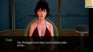 my new family explores big tits in 3d anime