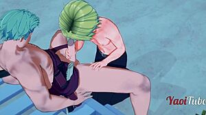 i watch zoro and sanji on the beach