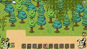 Hentai game village rhapsody part three narrated with big tits in stable