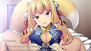 ejaculation time play with fox girl creampie!