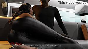 she says, 'fuck me with that big cock'