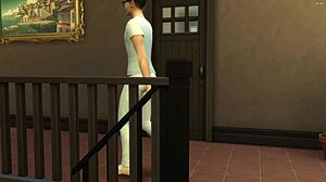 Stepmom Catches Nerdy Stepson Masturbating, Then Fucks Him Hard