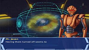 star wars cosplay with alien girls and sith