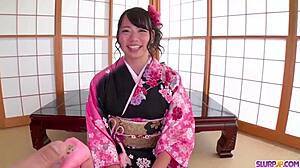 is her kimono blowjob flawless? cumshot in pov home xxx - more at javhd.net